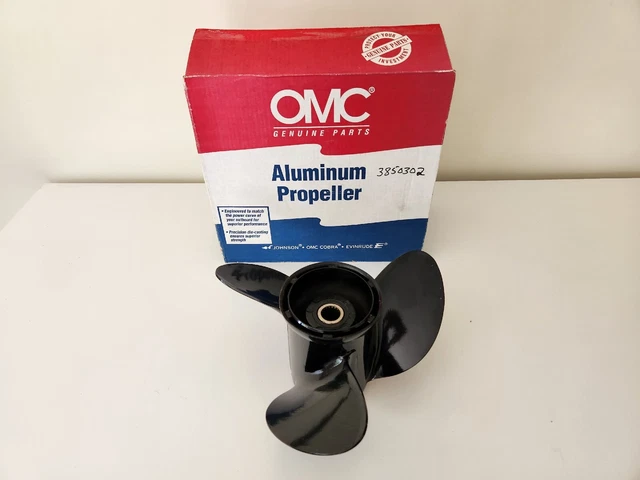 Volvo Penta / OMC 3850302 Stern drive Propeller 14.25 x 21 Right Black Aluminum