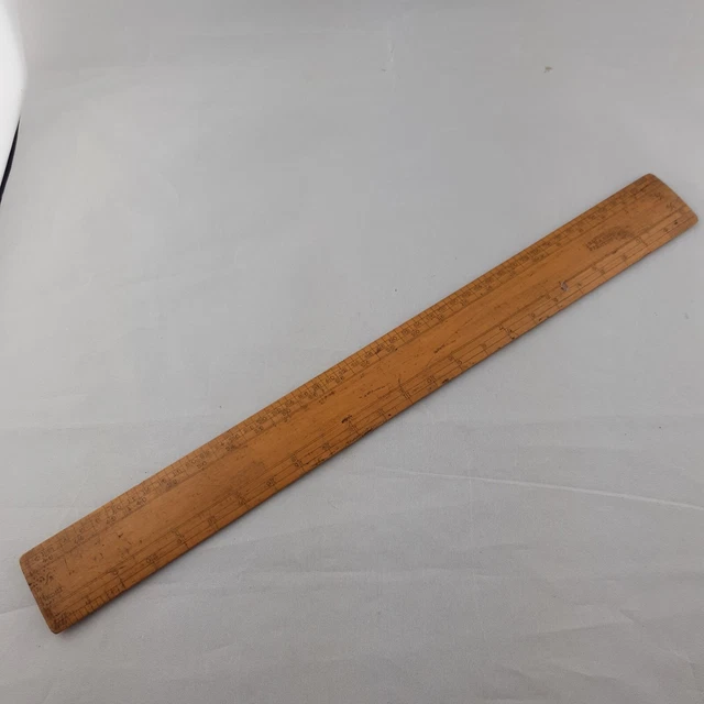 Vintage Rabone of Birmingham Boxwood Rule Ruler Wood Vintage Rabone of Birmingham Boxwood Rule Ruler Wood
