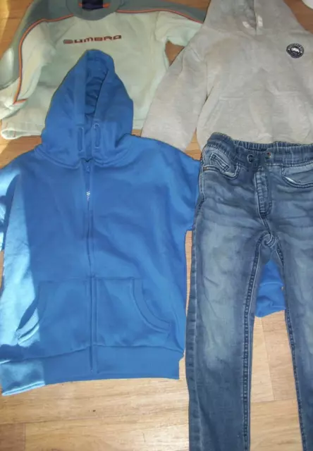 Boy's winter bundle of clothing.Age 6-7  years.Hoodies, jeans, top.Free Postage!