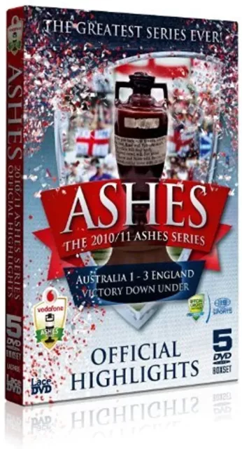 The Ashes Series 2010/2011: The Official Highlights (DVD, 2011) Brand new/sealed