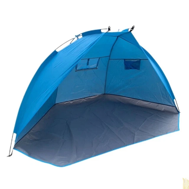 Tente Pop-up Plage & Camping Pour 2-4 Personnes - Night Cat - Bleue - Ultra Légère Et Portable