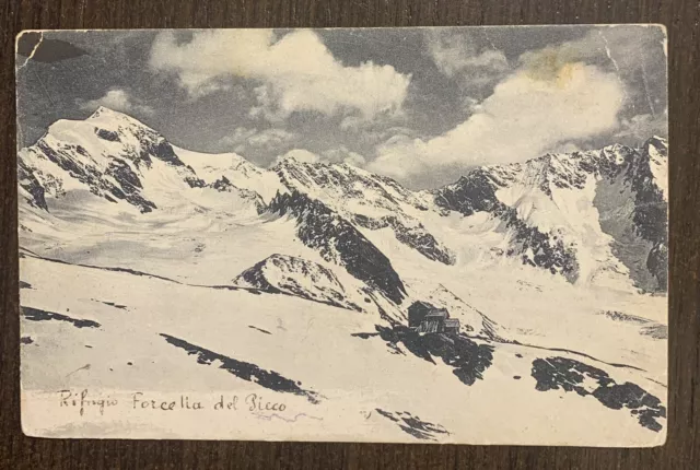 Vecchia Cartolina BOLZANO - Alpi Aurine - Rifugio Forcella del Picco -FP VG 1926