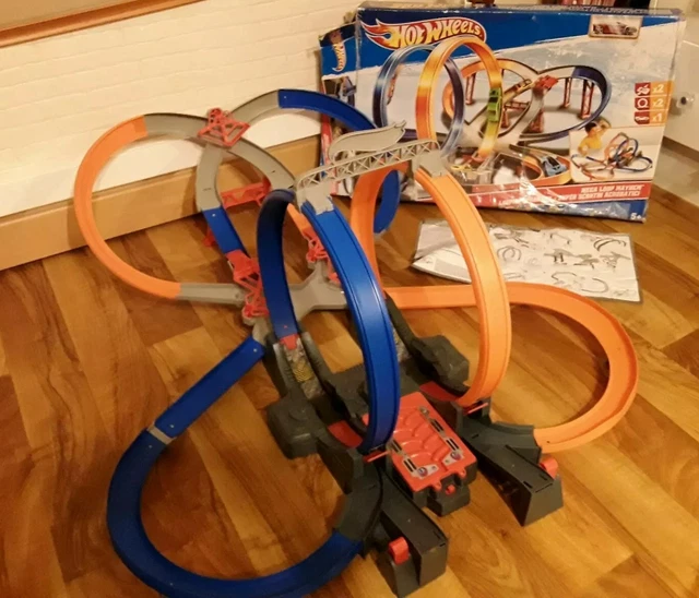 Hot Wheels Mega Loop Mayhem Trackset Hot Wheels Massive Loop Track