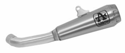 ARROW POT D ECHAPPEMENT APPROUVE PRO-RACE NICHROM NOIR AVEC EMBOUT ACIER COMPATIBLE AVEC HUSQVARNA VITPILEN 701 2018 18 2019 19 71891PRN 