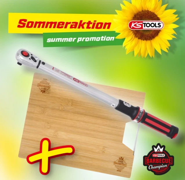 Clé Dynamométrique KS TOOLS ERGOTORQUEprecision 1/2" - 40-200 Nm - NEUVE