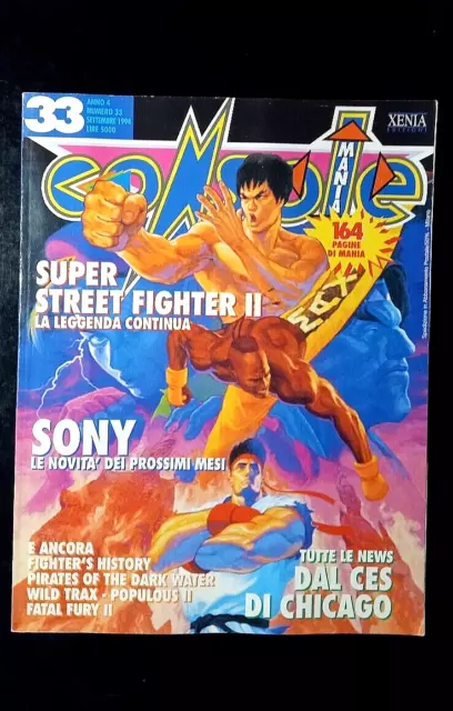 CONSOLE MANIA n. 33 settembre 1994 Rivista Videogiochi