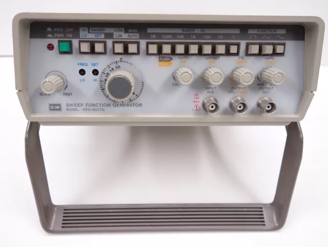 Function generator Good Will GFG-8017g Funktionsgenerator Goodwill #2