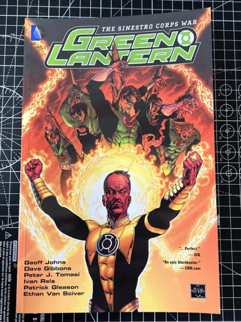 Green Lantern Sinestro Corps War Vol. 1 Paperback TPB Graphic Novel Geoff Johns