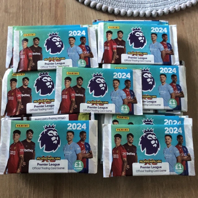 panini adrenalyn xl premier league 2024 X40 Packs Unopened