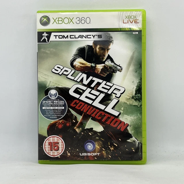 Tom Clancy's Splinter Cell Conviction Video Game for Xbox 360 - CIB - Used