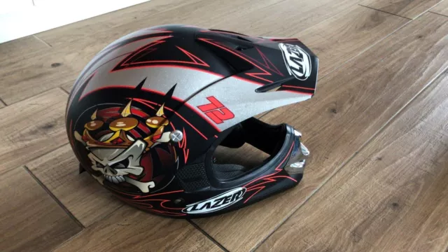 Stefan Everts limited edition autographed LAZER Helmet casco motocross mx cross 2