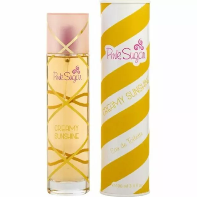 Pink Sugar Creamy Sunshine  Women by Aquilina EDT Spray 3.4 oz - New in Box