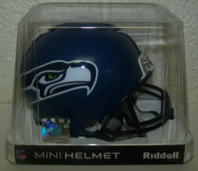 Seattle Seahawks NFL VSR4 Replica Throwback 2002-2011 Mini Helmet Riddell