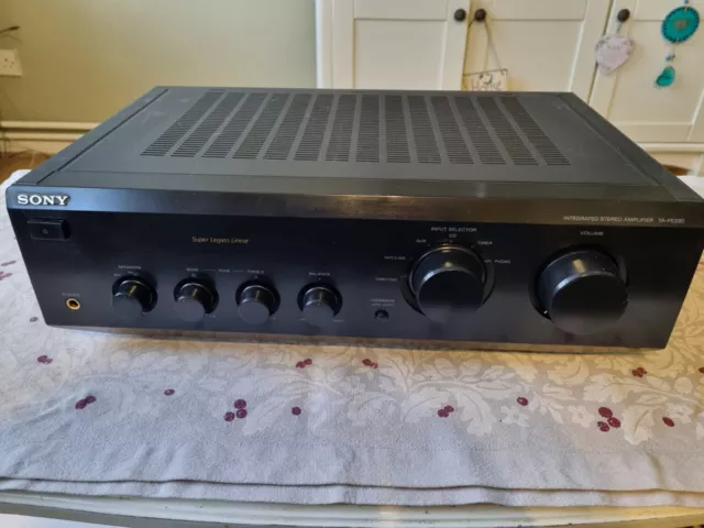 Sony Intigrated Stereo Amplifier Ta-Fe230