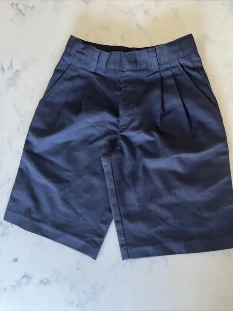 Boys Tom Sawyer Navy Uniform Shorts Size 8