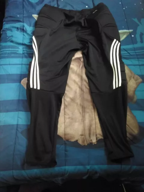 Adidas CLIMALITE  GK PANT Soccer Padded Goalkeeper Pants Black Mens XL