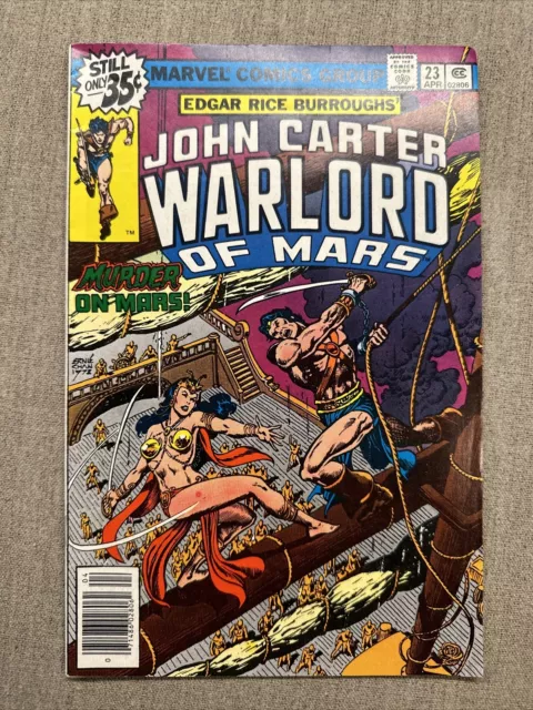 JOHN CARTER WARLORD OF MARS #23 (1979) Marvel Comics