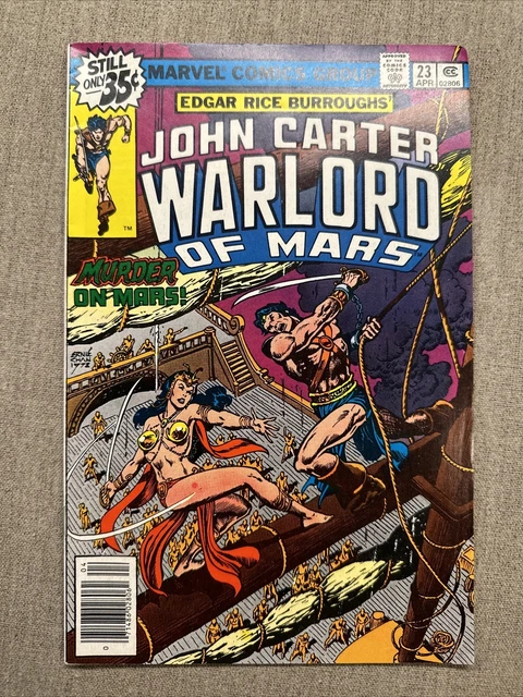 JOHN CARTER WARLORD OF MARS #23 (1979) Marvel Comics