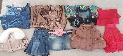 Bundle of Girls Clothes Size 4-5 Yrs 9 pieces