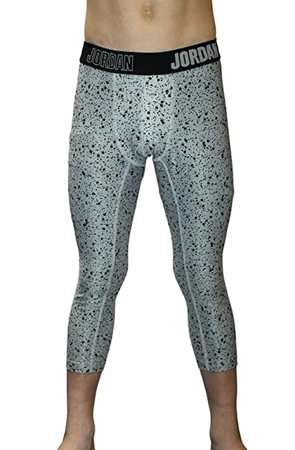 Nike DRI-FIT Jordan Jumpman Boy's Size Medium Training Tights Pants FREE SHP $40