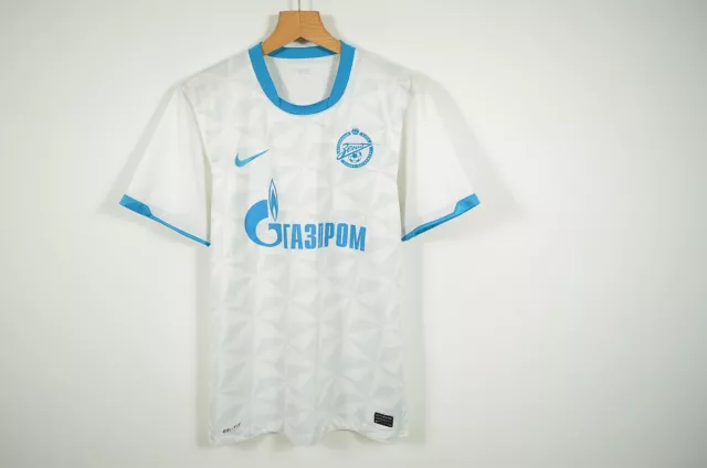 NIKE _ FOOTBALL JERSEY SHIRT ZENIT ST. PETERSBURG AWAY 2011 / 2012 _ size M