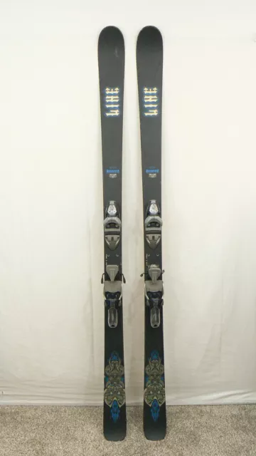 176 cm LINE ASSASSIN TwinTip Freestyle All Mtn Skis w LOOK Binding