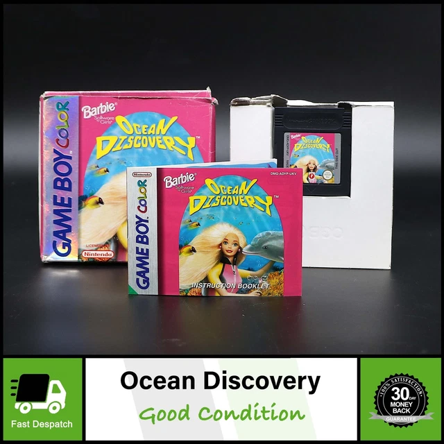 Barbie Ocean Discovery | Nintendo Gameboy Color GBC CIB Game | Boxed