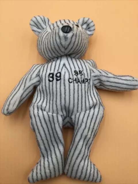 NY Yankees 98 Champs Darrell Strawberry  Bamm Beanos Beanie Baby with tag #39