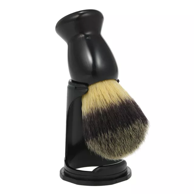 Shaving Tools for Men's  Shaving Brush Holder Stand & Hair Beard Brush Q6S5
