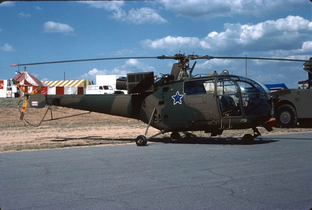 SAAF South African Alouette III 74 Original Slide
