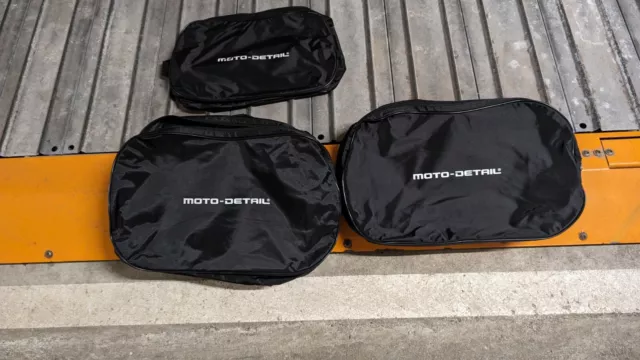 4 Motorradtaschen Innentaschen für Koffer / Topcase / Satteltaschen 14 und 26 l