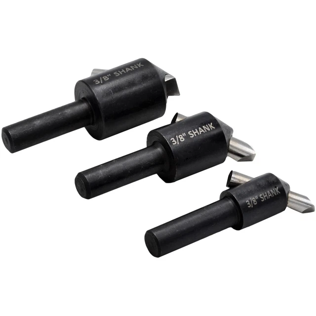 3 Pcs HSS Fly Cutter Set  3/8" SHANK