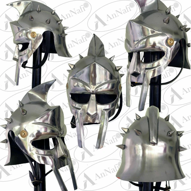 MINIATURE MEDIEVAL GLADIATOR Helmet Maximus Roman Armor Helmet EUR 83