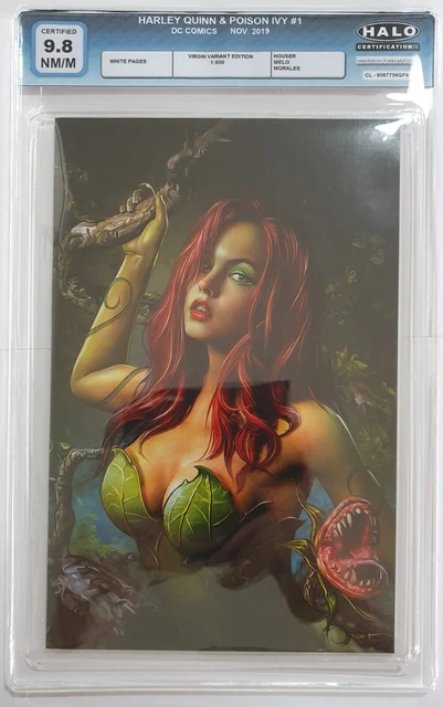 Harley Quinn & Poison Ivy #1 +3 graded 9.8 Shannon Maer Virgin CGC Halo slabs DC
