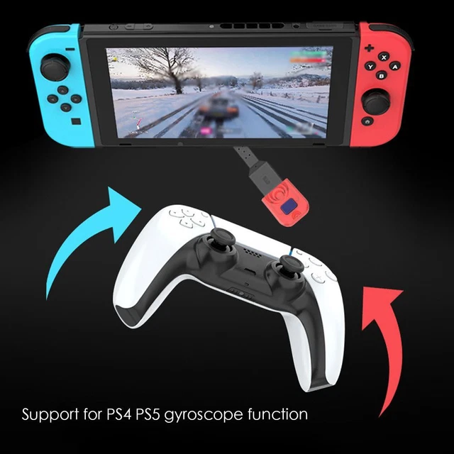 Für Nintendo Switch Drahtloser Empfänger USB-Adapter-Konverter