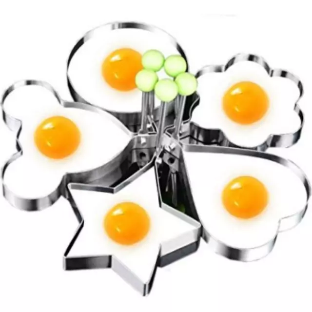 Funny Fried Egg Mold Penis Shape Cooking Egg Pancake Metal Mould