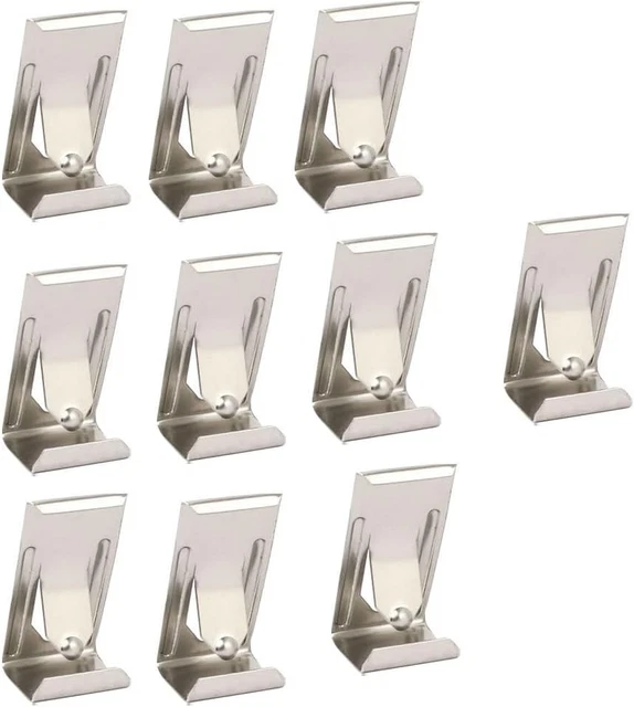 Occhielli A Vite Per Cornici - Set 20 Pezzi In Acciaio Bianco Merriway - Foto 9