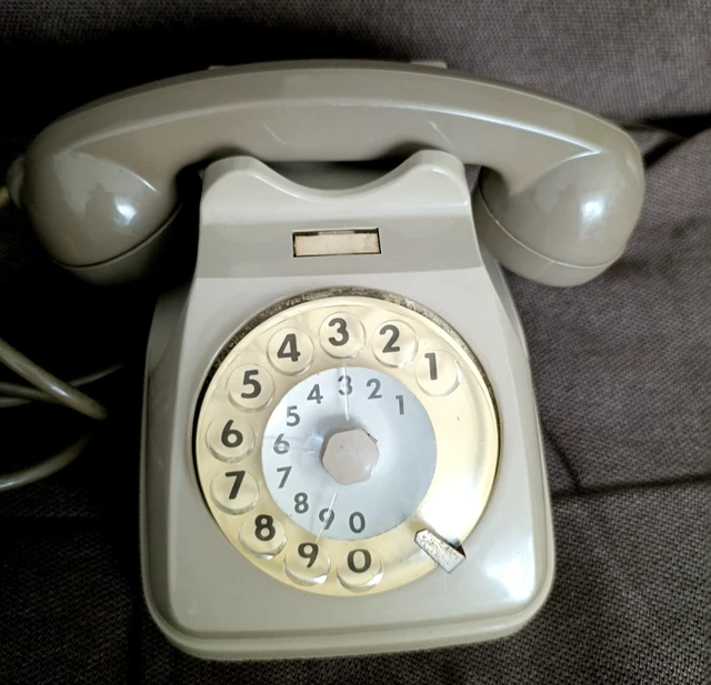 TÉLÉPHONE FIXE À Touches VINTAGE Beige HPF74 Bonneville Écouteur Volume