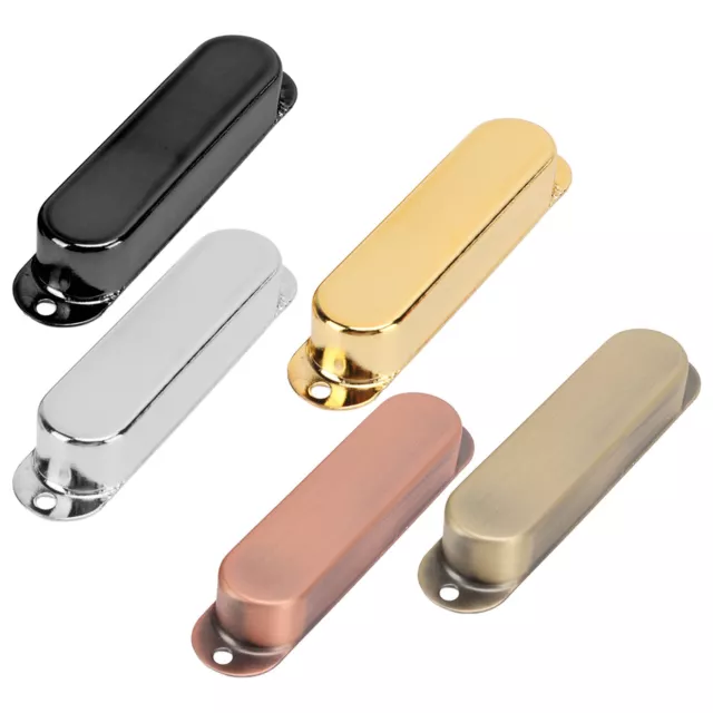3Pcs Electric Guitar Single Coil Pickup Cover Copper Instrument Accessory Set K
