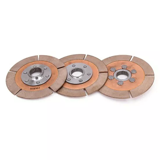 Quarter Master 309390 7-1/4 In Clutch 3-Disc Pack,1-1/8,10 Spline