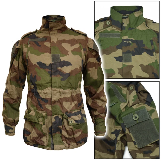 NEW FRENCH ARMY Smock Field Jacket Parka BDU CCE Camo Temperee T4 S2