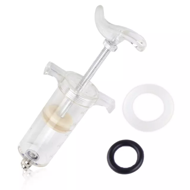 50ml Seringue vétérinaire d'élevage Injecteur réutilisable Veterinary Syringe