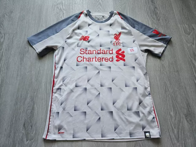 Mens New Balance Liverpool Third football shirt 18/19 Size S