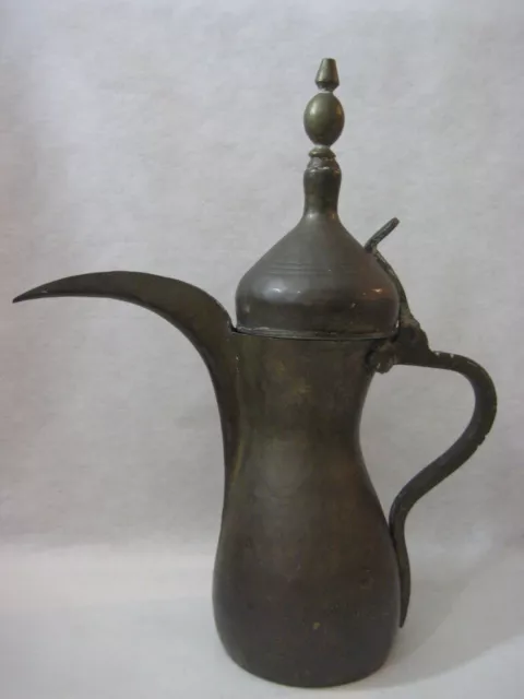 Vintage Large Islamic Turkish Style Copper/Brass Hallmarked Teapot/Pitcher