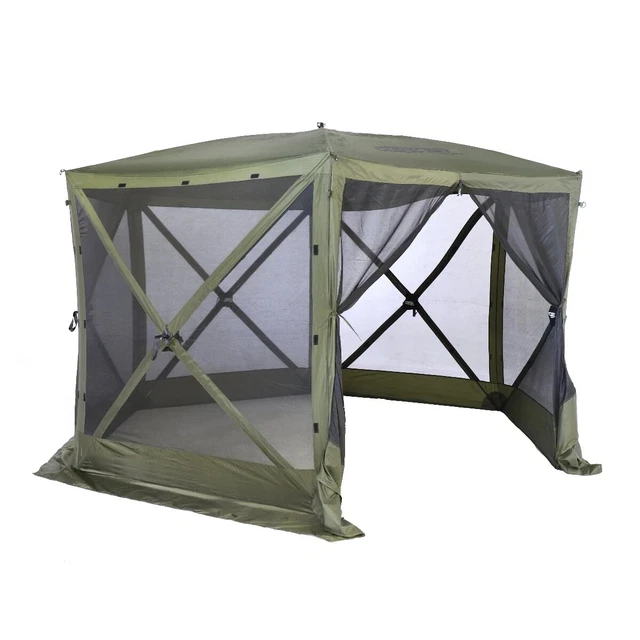 Clam Quick Set Escape Portable Camping Outdoor Gazebo Canopy Shelter - Green NIB