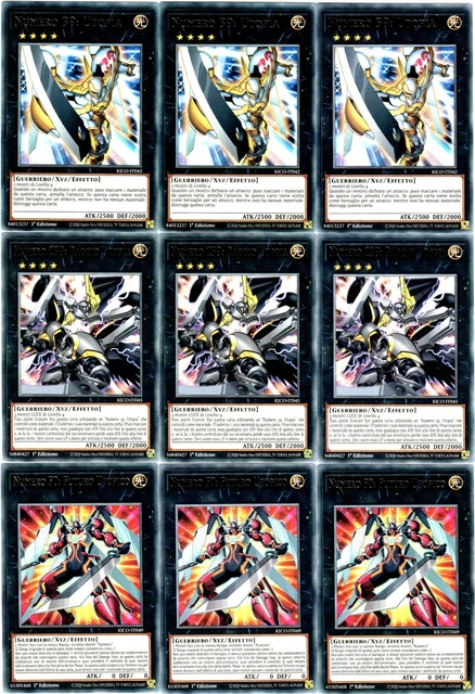 YUGIOH SET 3x NUMERO 39 UTOPIA + 3x C39 RAGGIO + 3x F0 FUTURO KICO RARA ITALIANO YUGIOH SET 3x NUMERO 39 UTOPIA + 3x C39 RAGGIO + 3x F0 FUTURO KICO RARA ITALIANO