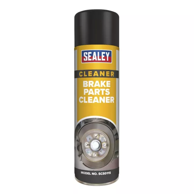 Sealey SCS011 Brake Parts Cleaner 500ml Pack of 6