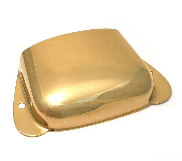 GENUINE FENDER VINTAGE Precision P Bass Gold Ashtray Bridge Cover 002