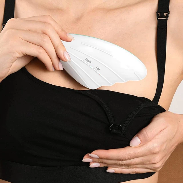 Masajeador de senos suave y cómodo utilizado para bombear calefacción de lactancia