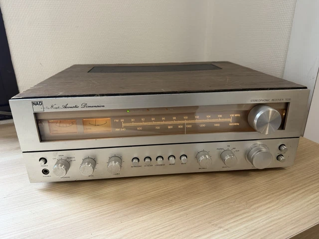 Ampli-tuner Vintage Radiola 5910 Avec Enceintes - Années 60/70/80 - Fonctionnel